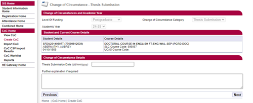 Doctoral Thesis Submission CoC 2